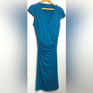 Laundry By Shelli Segal Midi Evening Dress